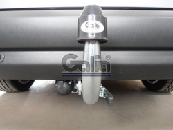 Фаркоп оцинкованный Galia F114A для Ford Galaxy 2006-2015, Ford S-MAX 2006-2015(паспорт и сертификат в комплекте)(без электрики)