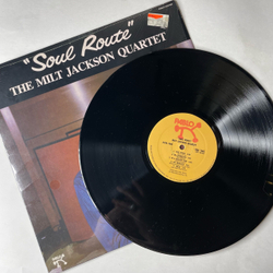 Винтажная виниловая пластинка LP The Milt Jackson Quartet Soul Route (США 1984)