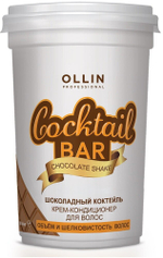 OLLIN Cocktail BAR Крем-кондиционер для волос "Шоколадный коктейль" объём и шелковистость волос 500м