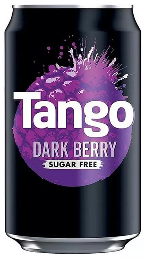Газированный напиток Tango Dark Berry Sugar Free &quot;Черная Смородина&quot; 0.33л - 24шт