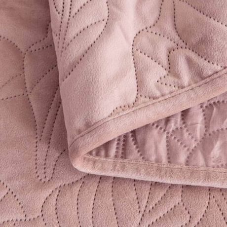 Покрывало 160х220 и наволочка 50х70 Sofi De MarkO Мелисса чайная роза