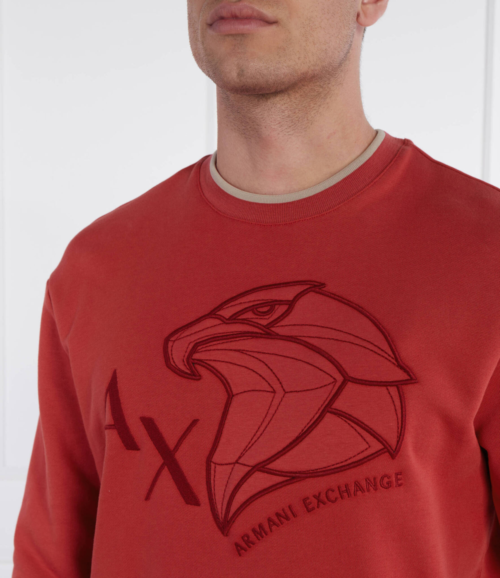 Худи Armani Exchange - бордовый(3DZMHQ ZJ9KZ)