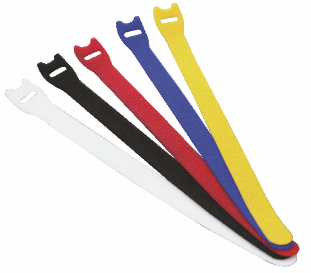 KUPO MEZ221-Y Molded EZ-Tie Cable, yellow 20/13mm x 200mm Стяжка-хомут желтая, 10 шт