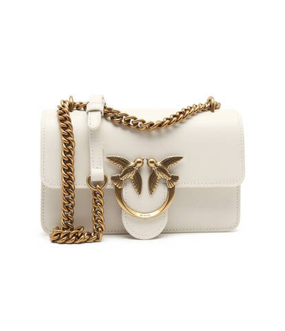 Кожаная сумка через плечо LOVE ONE MINI Pinko - белый(100074 A0F1)