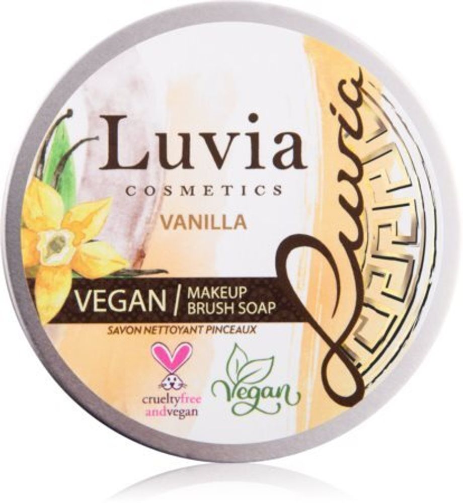 Luvia Cosmetics очищающее мыло для косметических кистей Brush Soap
