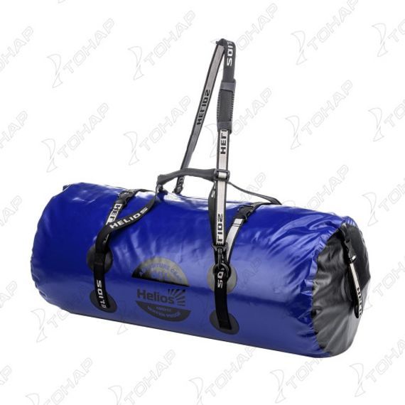 Гермобаул 80 л (ПВХ, синий/черный) (HS-GB-80-BB) Helios