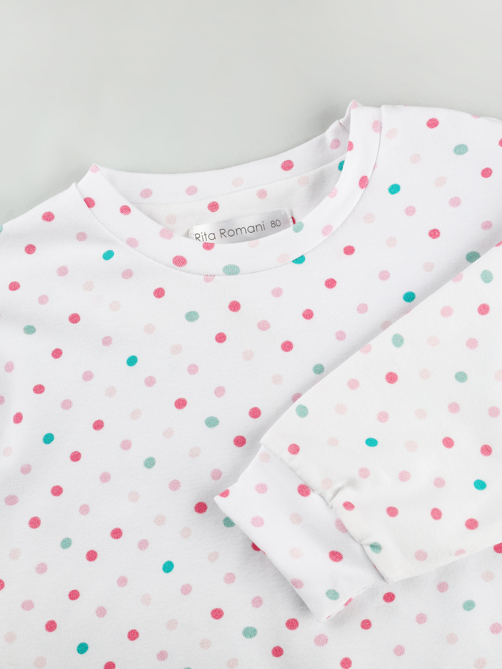 9352 Пижама из хлопка/ Cotton pyjamas/ Pigiama di cotone (080 см / RITA ROMANI 80-116 / 95% хлопок 5