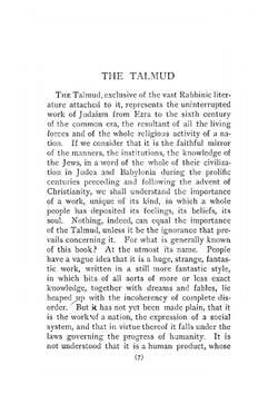 The Talmud | Darmesteter Arsène