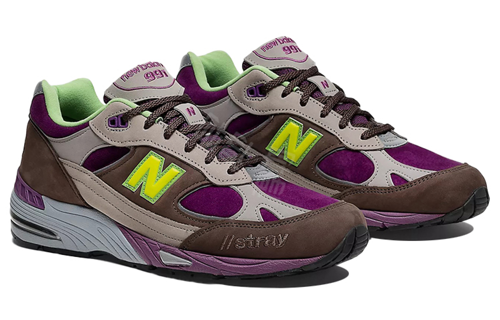 Кроссовки New Balance 991 (Женская размерная сетка)