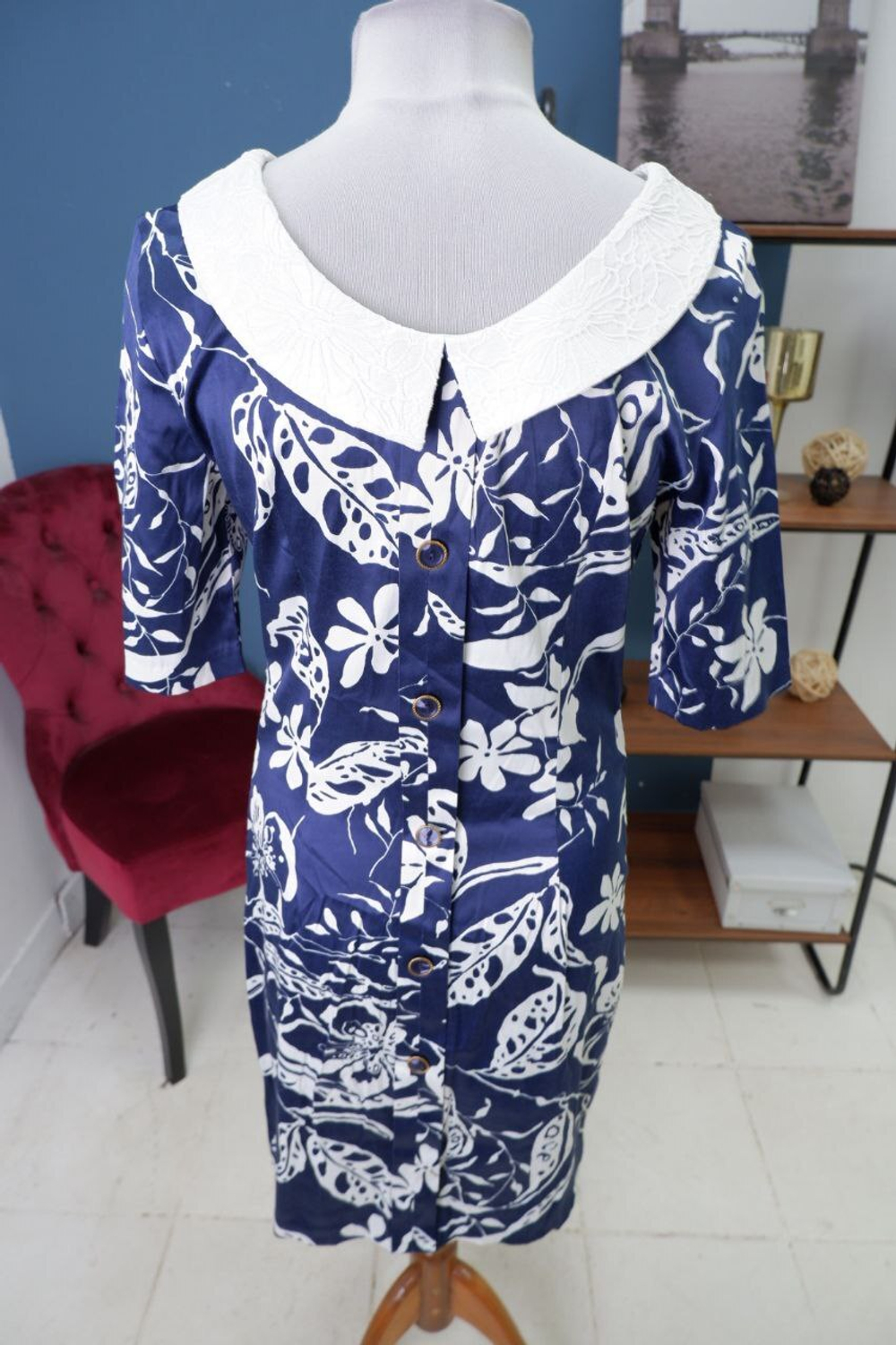 Платье Krisna с воротником 46 размер