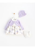 платье с болеро и шапочкой