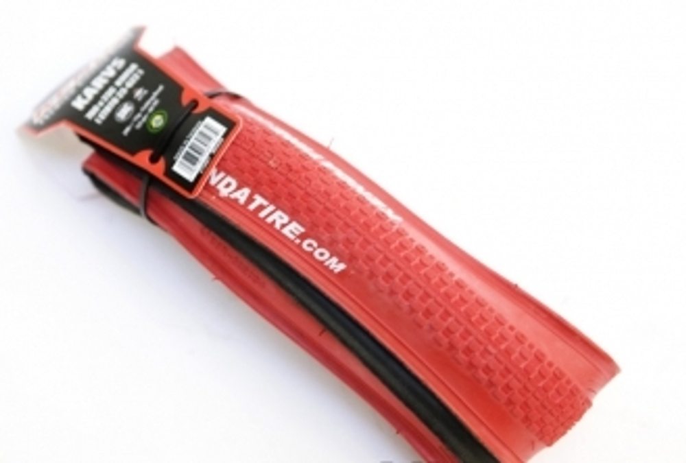 Покрышка KENDA KARVS K-905A Red 700x25C, красная, кевлар, антипрокол, прочная, 125 psi, 322г