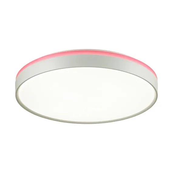 7708/DL COLOR SN 154 Светильник пластик/белый/розовый LED 48Вт 4000К D420 IP43 KEZO PINK