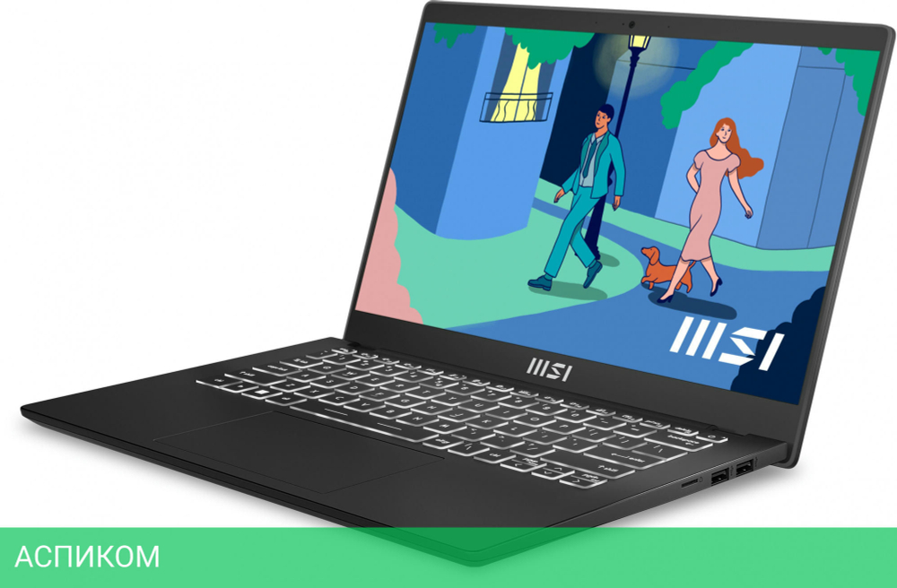 Ноутбук MSI Modern 14 C7M-239XRU Classic Black (9S7-14JK12-239)