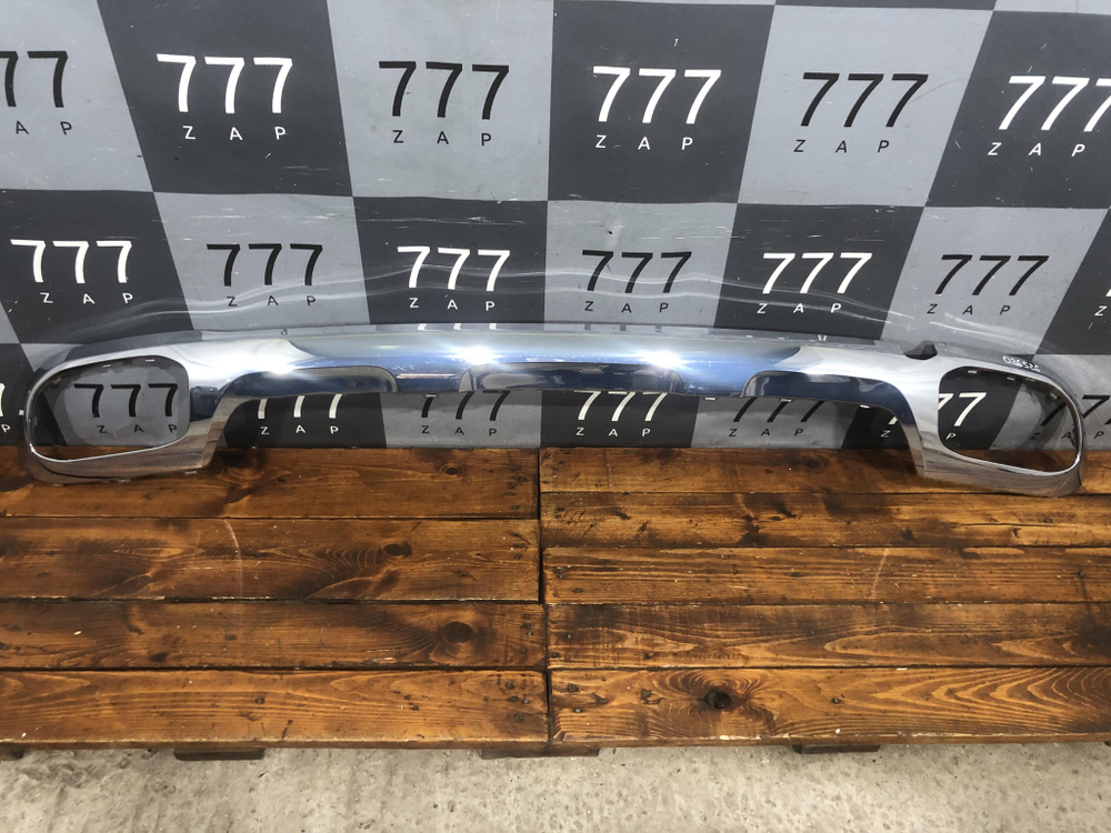 Накладка заднего бампера Mercedes GLE (V167) AMG 18-22 Б/У Оригинал A1678852803