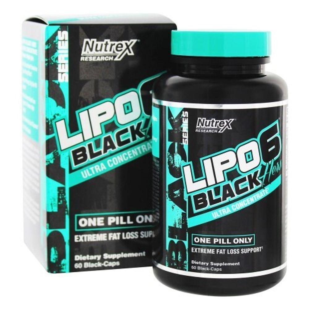 Lipo-6 Black HERS Ultra Concentrate 60 капс (Nutrex)