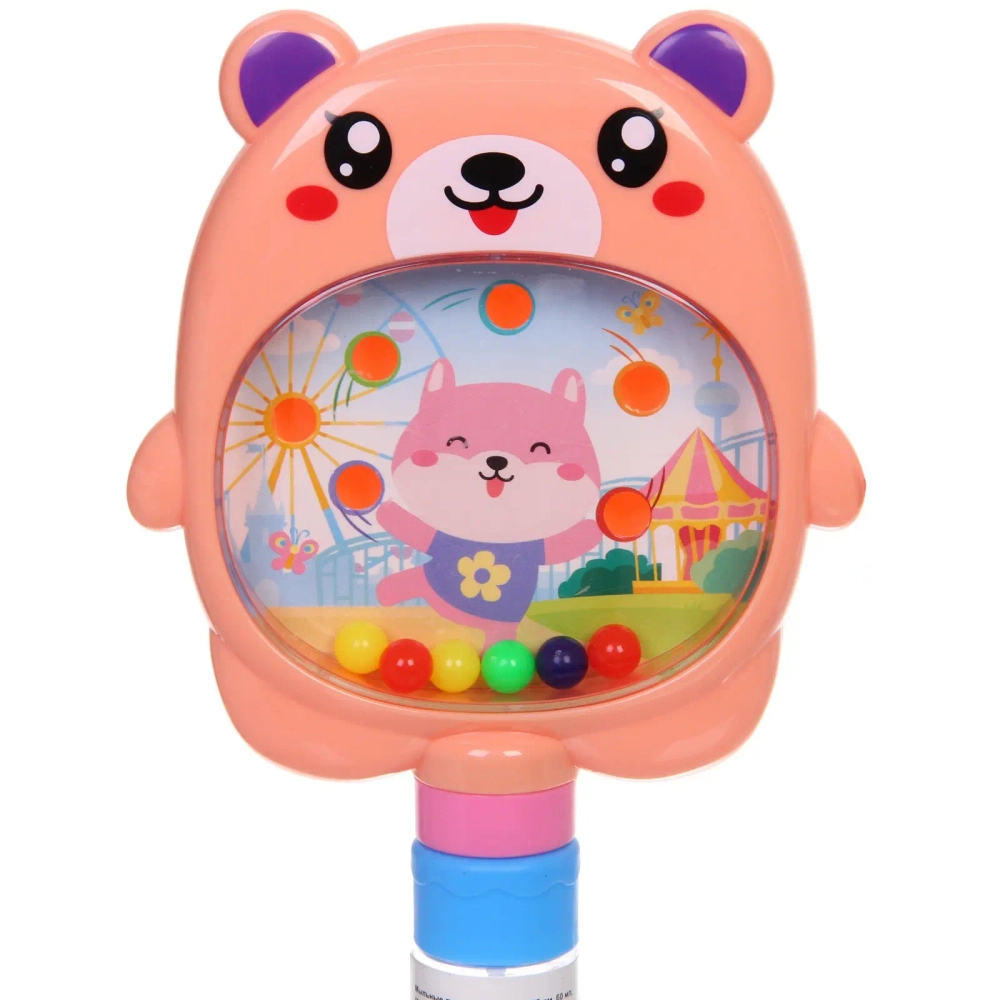 Мыльные пузыри «Зверята» 23 см, 60 мл, головоломка, микс цветов