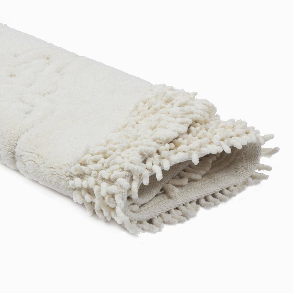 Коврик для ванной 60x100 Arya home Lale мятный