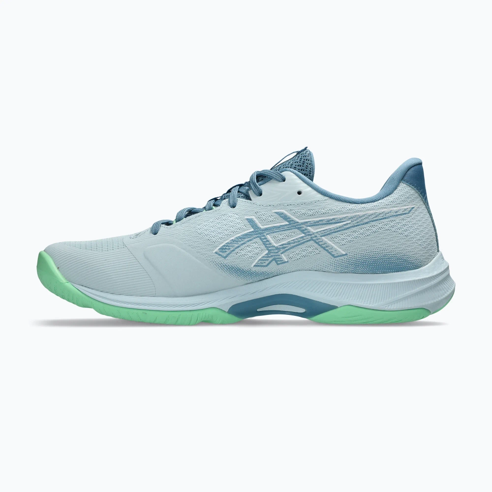 Кроссовки волейбольные ASICS Netburner Ballistic FF 4 cool grey/saba blue