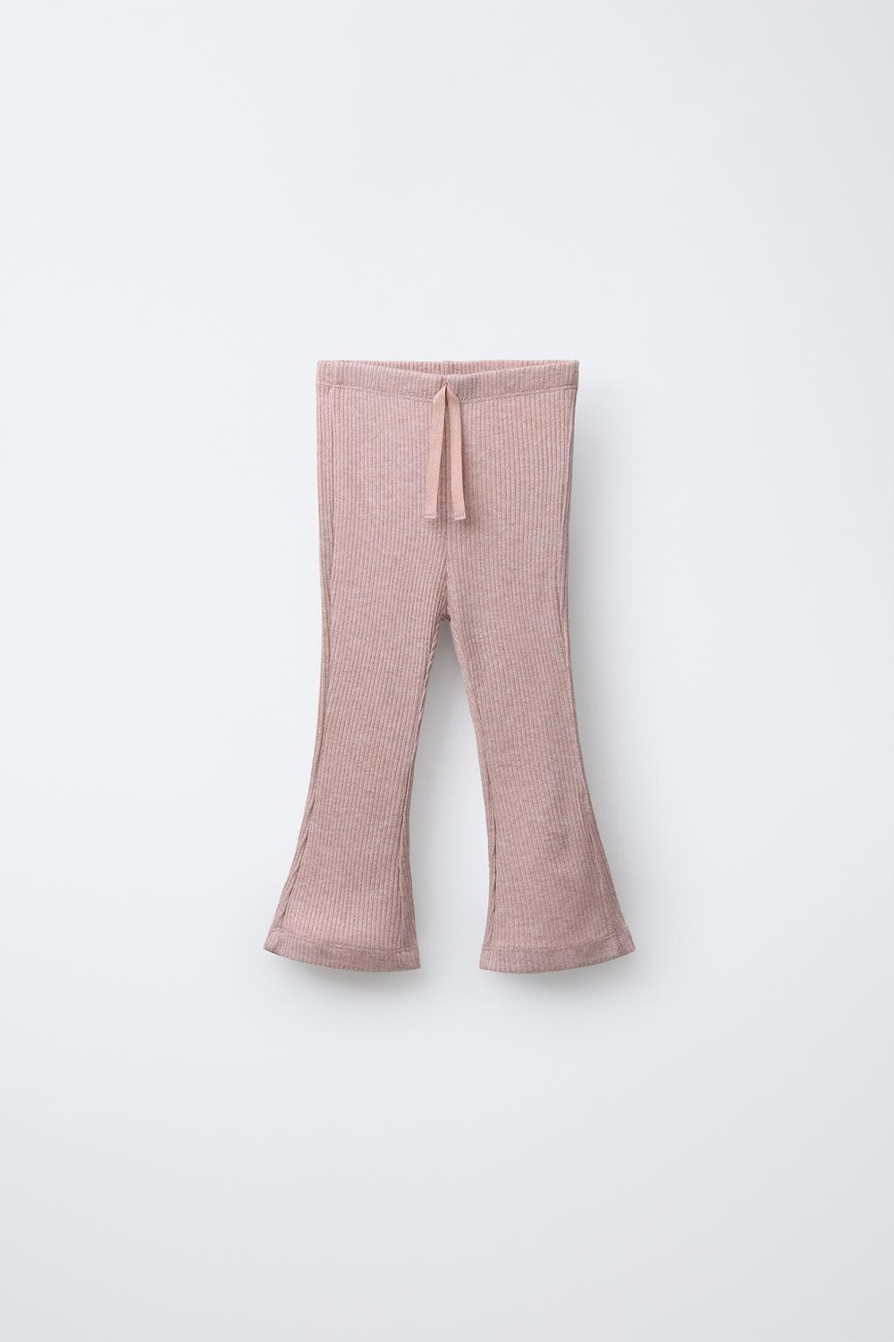 ZARA БЛЕСТЯЩИЕ ЛЕГИНСЫ FLARE, РОЗОВЫЙ МЕЛАНЖ