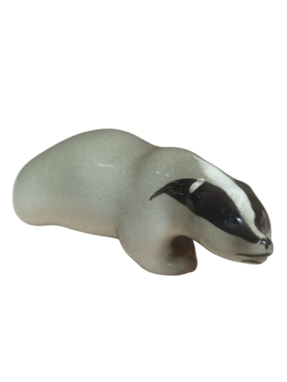 Фарфоровая статуэтка "Барсук" ЛФЗ