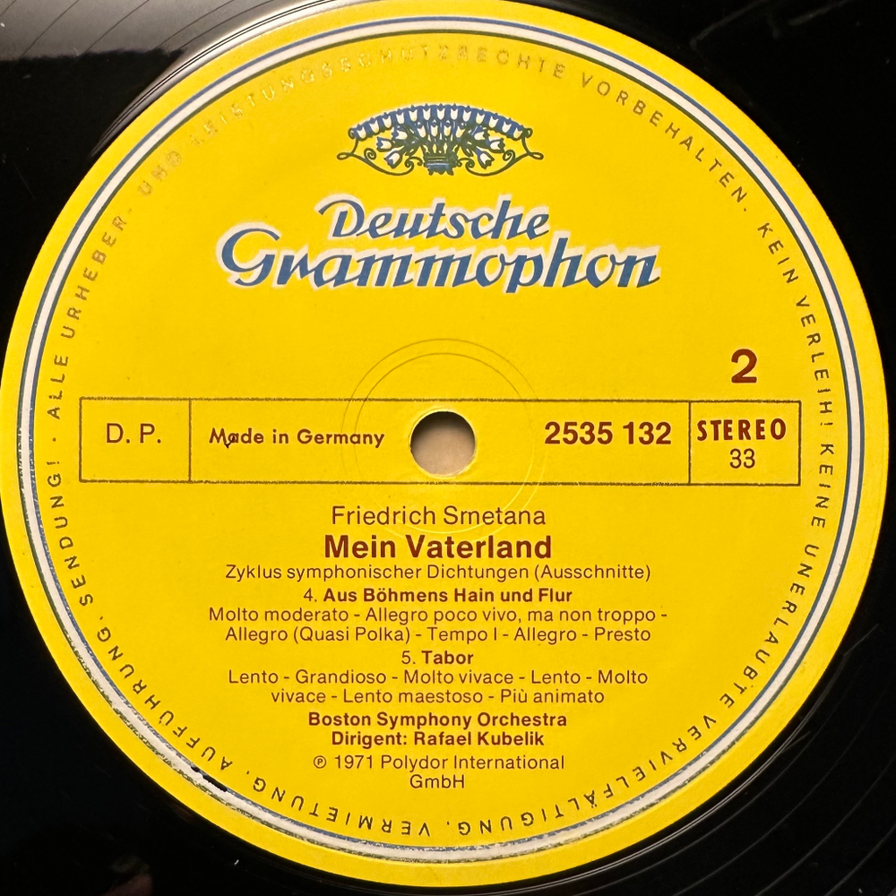 Сметана- Молдау (Германия 1978г.)