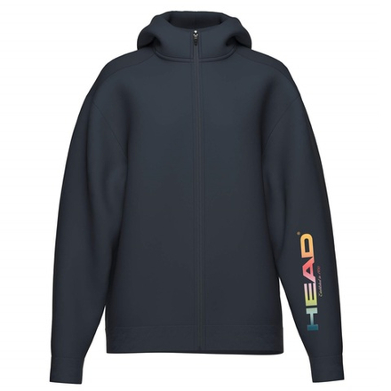 Женская теннисная куртка Head Rally Hoodie FZ - navy