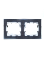 BRITE Рамка 2-местная IP44 РУ-2-БрШ-44 шампань IEK