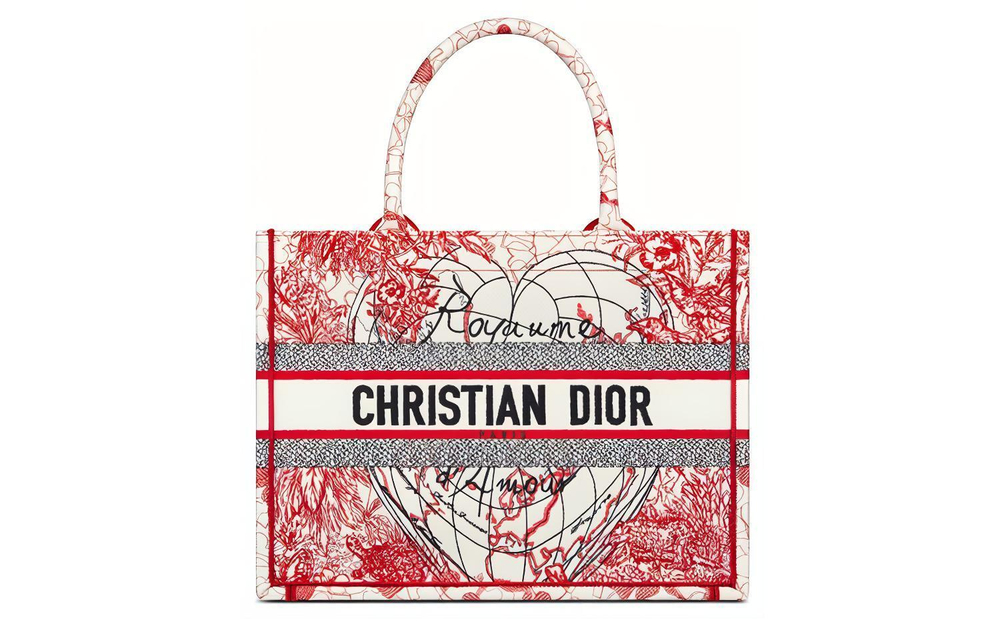 Сумка DIOR BookTote D-Royaume d'Amour Tote, M1296ZRHT-M927