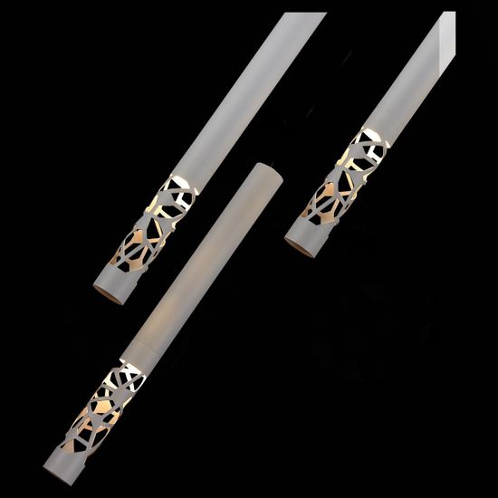 SL1577.503.03 Светильник подвесной ST-Luce Белый/Белый LED 3*5W 3000K FIZORIO