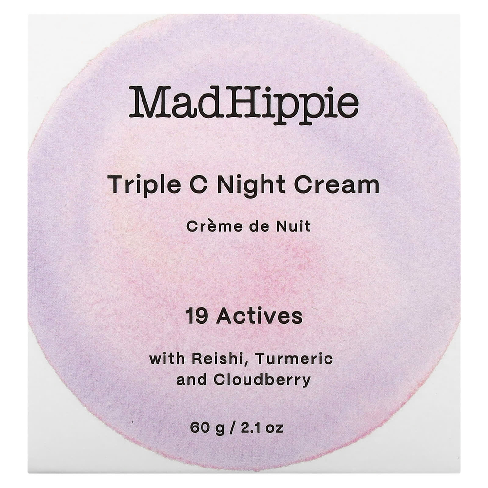 Mad Hippie, Triple C, ночной крем, 60 г (2,1 унции)