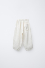 Брюки baggy из 100% льна