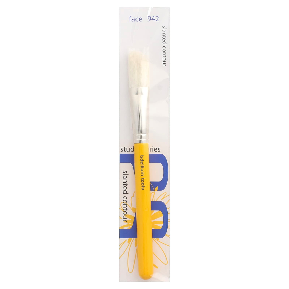 Bdellium Tools, Studio Series, наклонная кисть для контурирования, лицо 942, 1 шт.