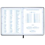 Дневник для музыкальной школы 170х215 мм, 48 л., обложка кожзам твердая, фольга, BRAUBERG, справочный материал, КЛАССИКА, 107369