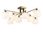 Светильник подвесной TR303044/8 CP медь E27/8 max 60W 820*820*260