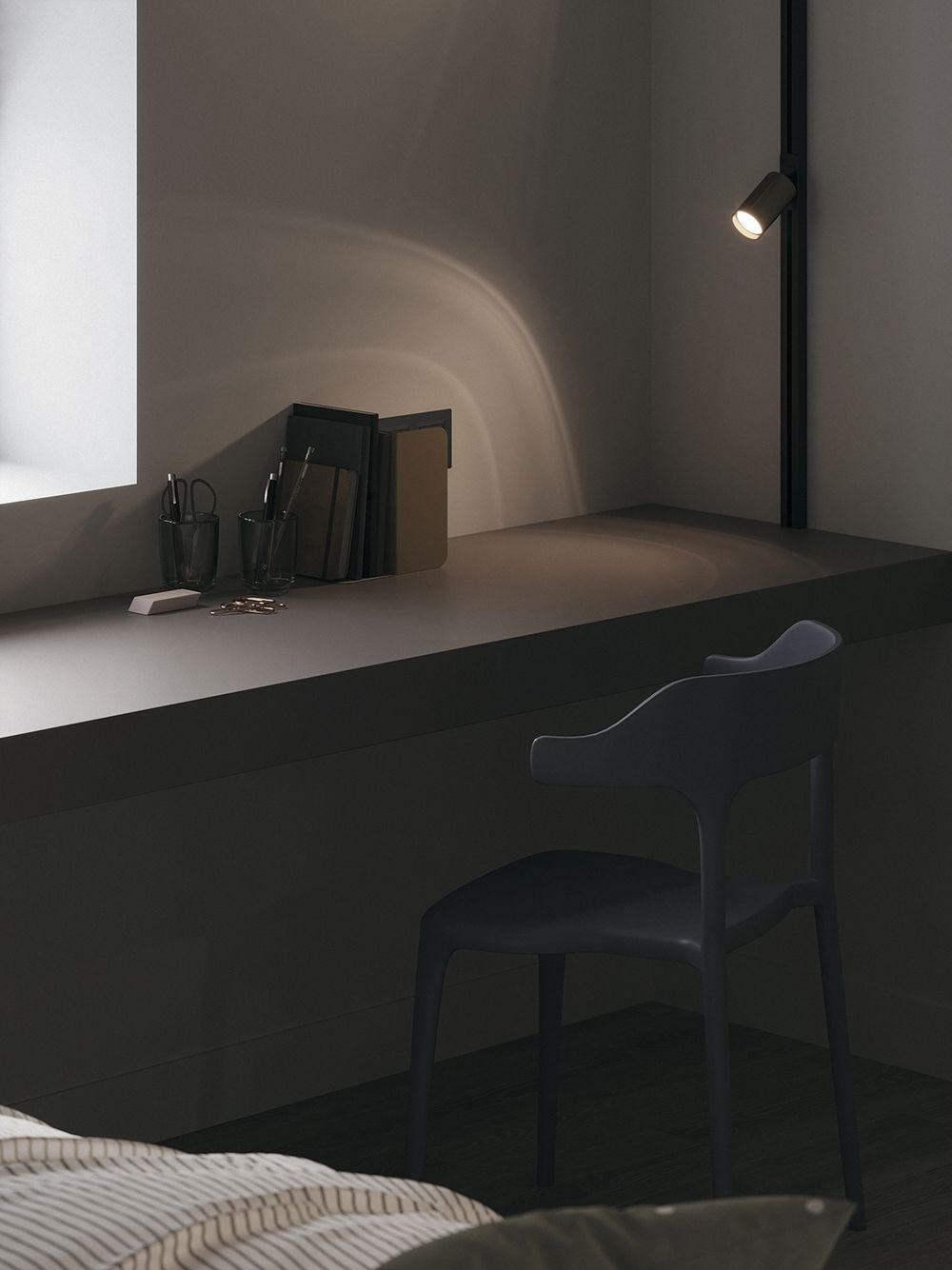 Трековый светильник для однофазного шинопровода Maytoni Unity Focus TR004-1-GU10-MG