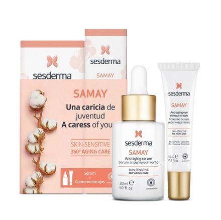 НАБОР SAMAY: Сыворотка антивозрастная + Крем-контур антивозрастной для зоны вокруг глаз
