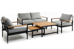 Диванная группа MAYA M темный графит