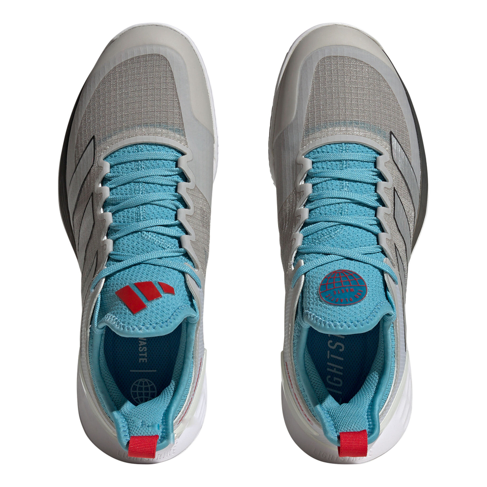 Женские теннисные кроссовки adidas Adizero Ubersonic 4 Clay Court Shoe Women - Grey, Turquoise