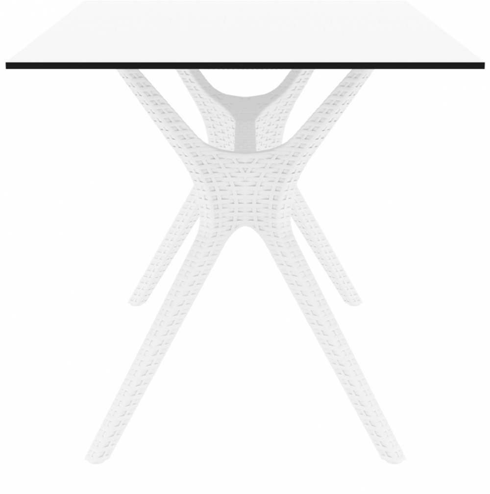 Стол пластиковый Siesta Contract Ibiza Table 140, белый