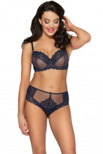 Трусики-бразилиана из эластичного материала (Размер: L) (Цвет: какао)