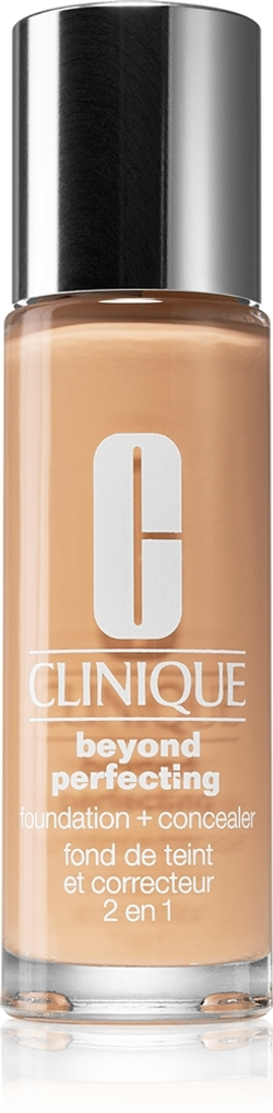 Clinique Beyond Perfecting Foundation + Concealer - Тональный крем и консилер 2 в 1, 30 ml