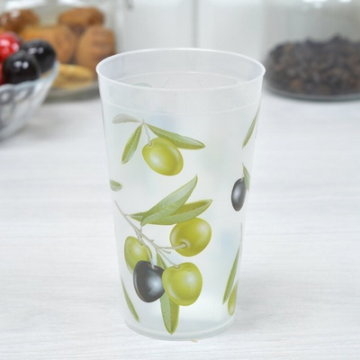Стакан 0,4л "Fresh" олива