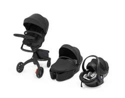 Коляска Stokke Xplory X, Rich Black, насыщенный черный