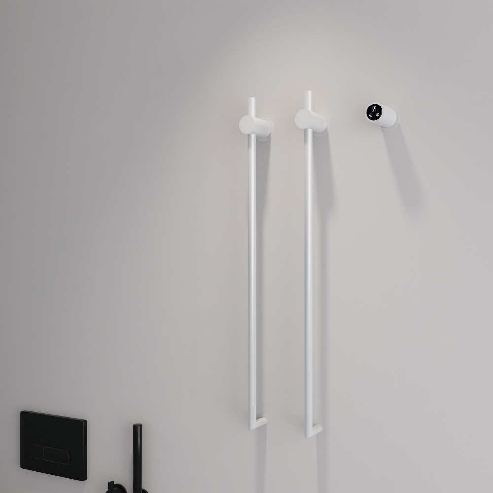 Полотенцесушитель электрический ABBER Charme AH4002MW белый матовый