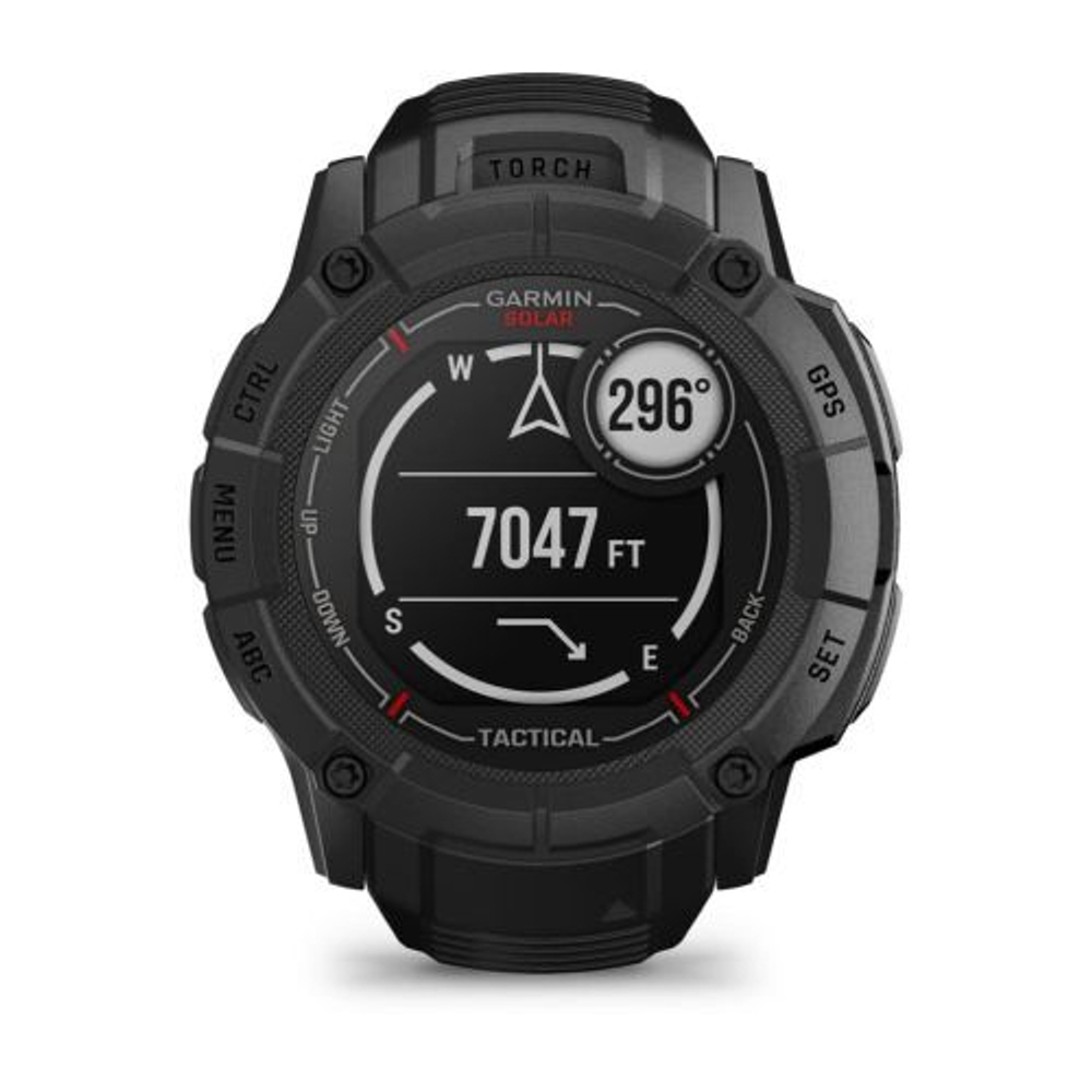 Смарт часы Garmin Instinct 2X Solar Tactical Edition, черный