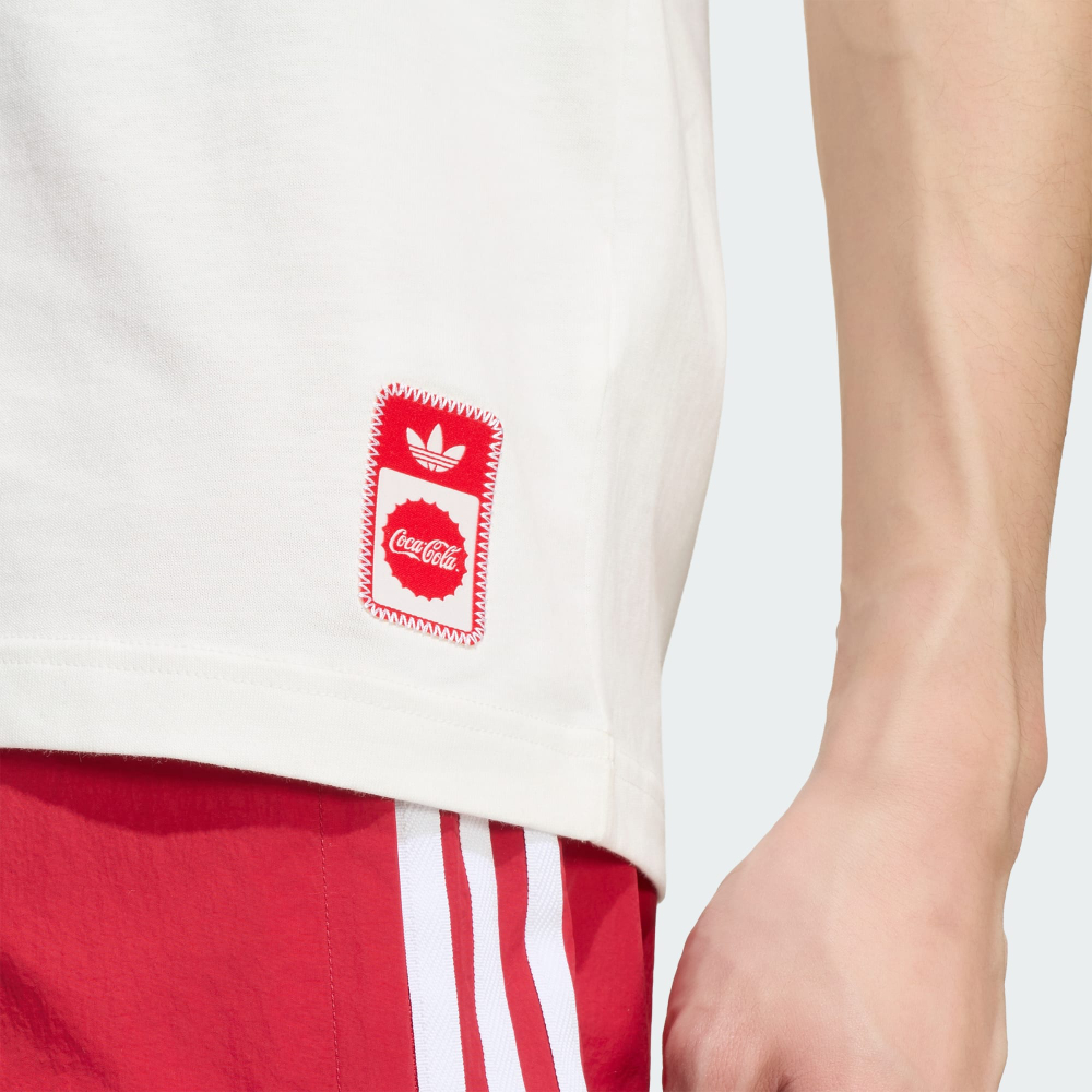ADIDAS X COCA-COLA Спортивная футболка, белый
