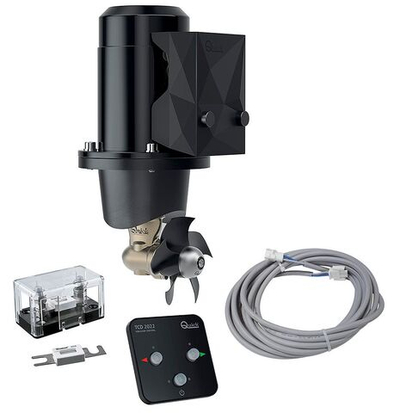 Подруливающее устройство в комплекте с кабелем и пультом управления, гребной винт под тоннель 110 мм (без тоннеля в комплекте), 1,3 кВт, упор 25 кгс (10267504)