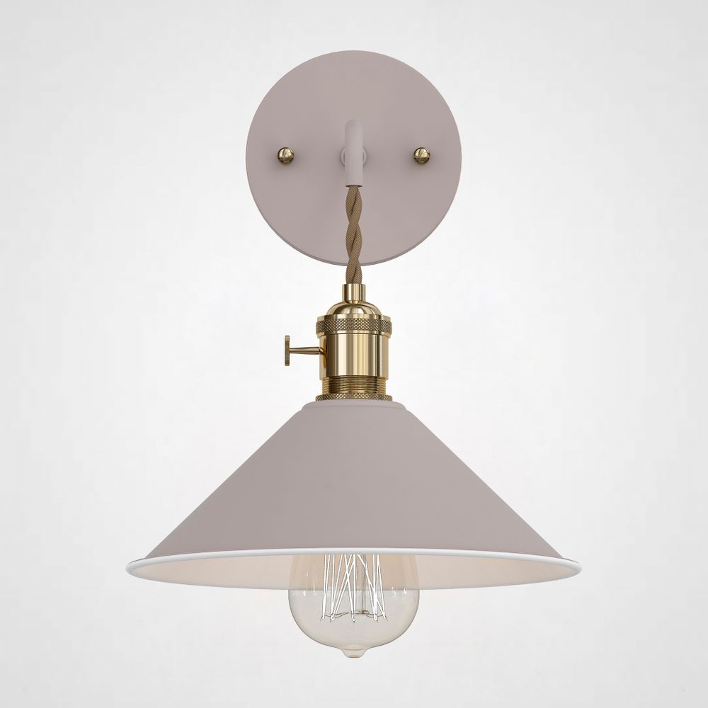 Бра С Подвесным Плафоном Braid Wall Khaki By Imperiumloft