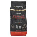 Dr. Mercola, Solspring, Biodynamic, органический бразильский эспрессо, цельные бобы, темная обжарка, 340 г (12 унций)